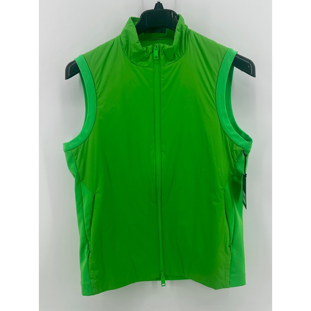 G/Fore Golf Vest Men's Small Maverick Hybrid Stretch Lime Green Performance NWT